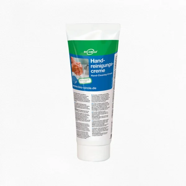 BIO-CIRCLE Hand Cleaning Cream, 250 ml tube, white with a blue-green label