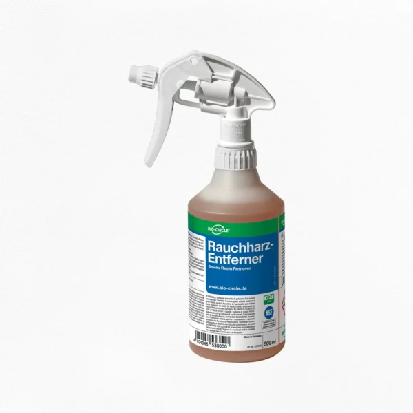 BIO-Circle Smoke Resin Remover - Hand spray bottle 500 ml with white foam nozzle