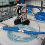 Druckluftmembranpumpe auf IBC_Schauminjektor für IBC Container_G84003-07