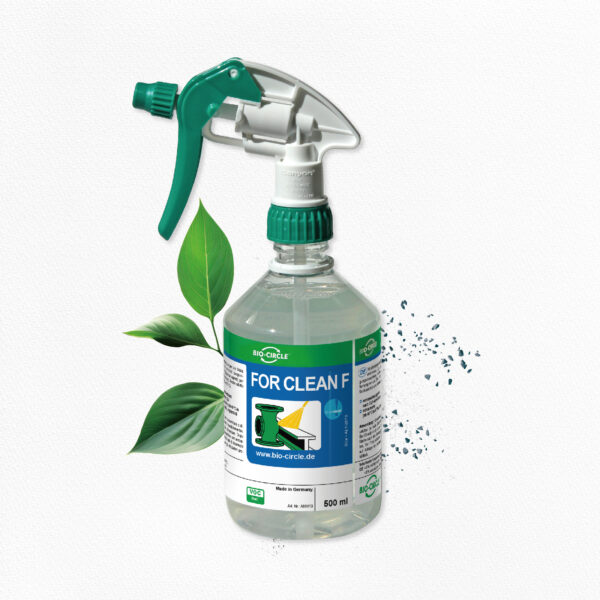 FOR CLEAN F - PET (Recycled) Bottle 500ml with Sprayer