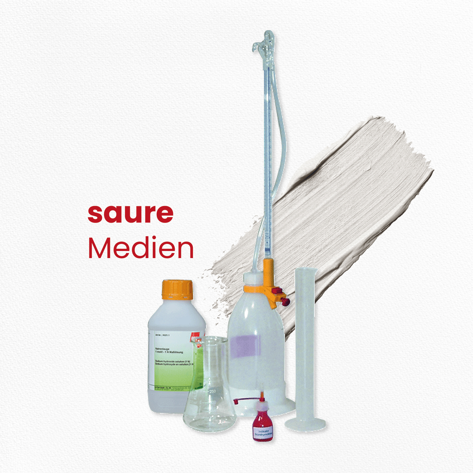 Titrationsbesteck_klein_saure_Medien_H00607 Produktbild Titrationsbesteck klein saure Medien