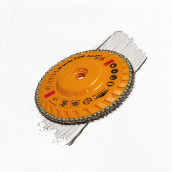 ENDURO-FLEX Flap disc - 115 mm, SPIN-ON M14, Grit 40