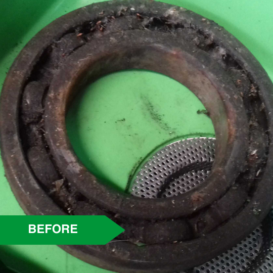 ball bearings - Cleaning extremely dirty ball bearings