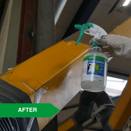 Production dust - Remove production dust 