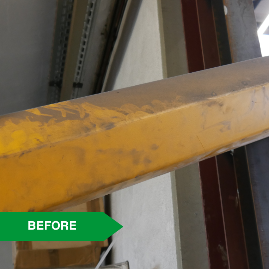 Production dust - Remove production dust 