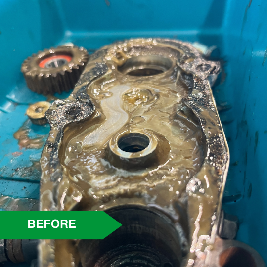 Hardened fats - Remove hardened fats