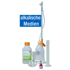 Titrationsbesteck für kleine alkalische Medien 