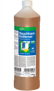 1 Liter Flasche mit Rauchharz-Entferner