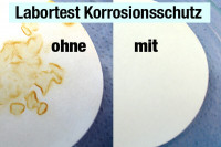 Labortest Korrosionsschutz Vergleich