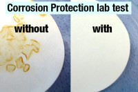 Labortest mit Korrosionsschutz 200 