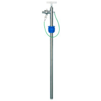 Stainless steel hand-operated pump for 200 l drum