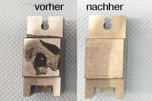 Vorher-Nachher Foto Verschmutzung