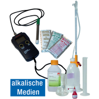 Titrationsbesteck für große alkalische Medien 